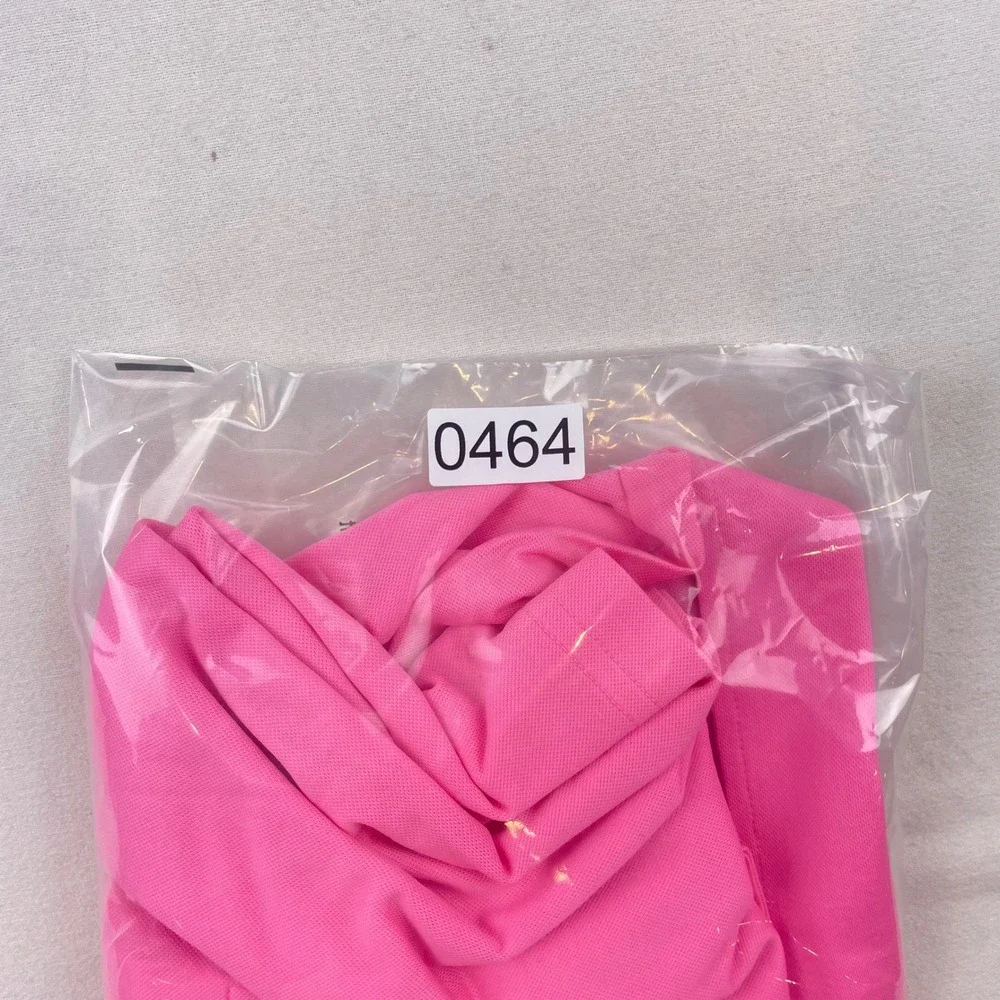 Ralph Lauren Pro Fit Polo Shirt Mens Large Pink Short Sleeve Performance NWOT